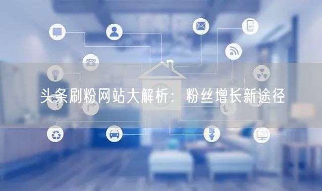 头条刷粉网站大解析：粉丝增长新途径