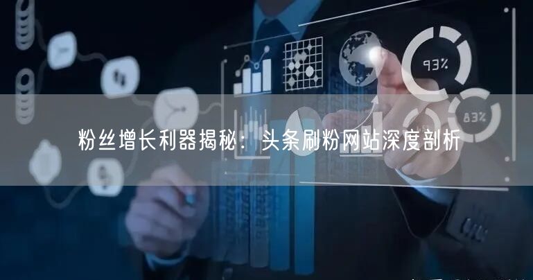 粉丝增长利器揭秘：头条刷粉网站深度剖析